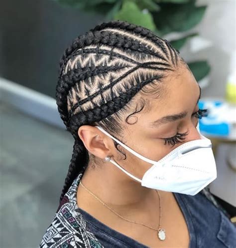 2021 Braided Hairstyles Cornrow Braid Styles To Try Out Now