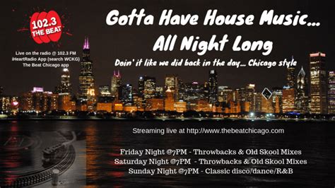 Top Biggest Best House Music Hits Of All Time 1023 The Beat Chicago