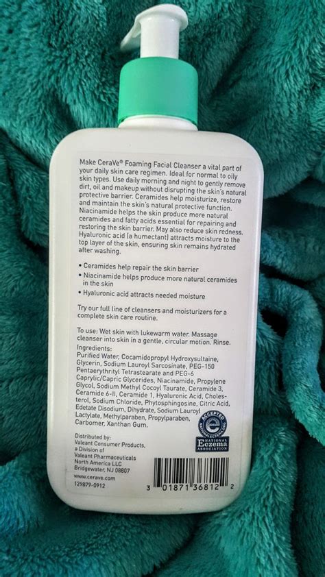 Cerave Foaming Facial Cleanser Review Great For Combo Skin