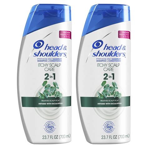 Head And Shoulders Itchy Scalp Care Anti Dandruff 2 In 1 Shampoo And