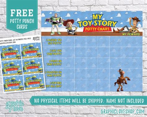 Printable Toy Story Potty Chart Online Shopping