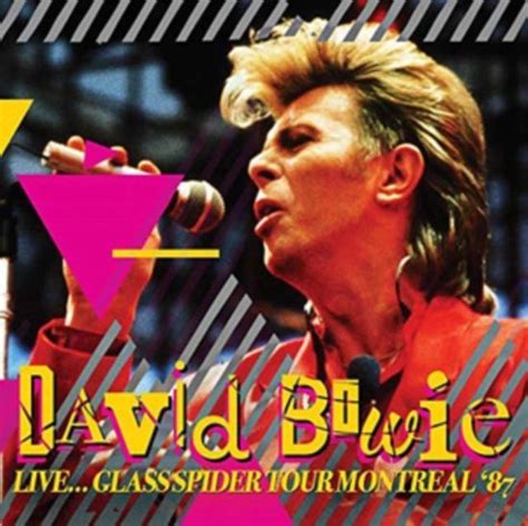 Live Glass Spider Tour Montreal 87 David Bowie Cd Album