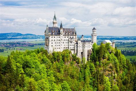 Schloss Neuschwanstein Castle Germany Stock Editorial