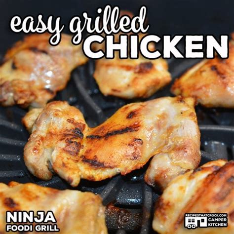 Cook on high for 12 minutes. Easy Grilled Chicken (Ninja Foodi Grill) - Recipes That Crock!