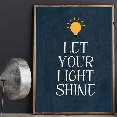 Let Your Light Shine Printable Spoonyprint Let Your Light Shine