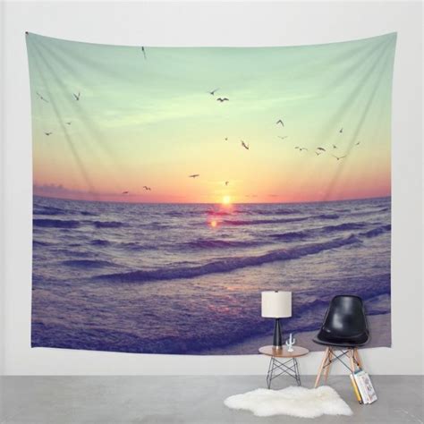 Siesta Key Sunset Wall Tapestry By Capow Society6 Tapestry Wall