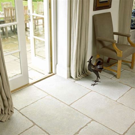 Minster Antiqued Limestone Floor Tiles Full Circle Ceramics