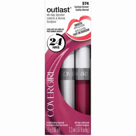 Covergirl 574 Fuchsia Forever Outlast All Day Lipcolor 1 Ct Frys