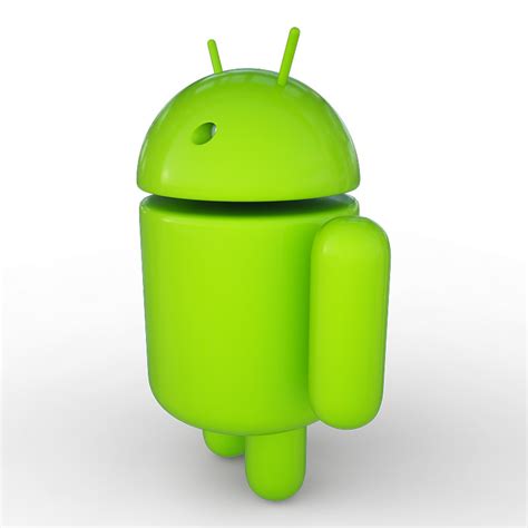 Android Mascot 19266 3d Model Max Obj 3ds Dxf
