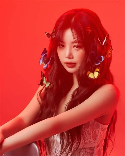 210103 G Idle Visual Film Behind Soojin Debut Photoshoot Hair
