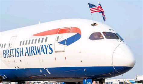 British Airways Inaugural Flight Touches Down In Cincinnati