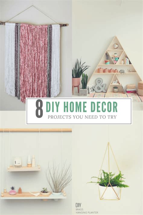 8 Easy Diy Home Decor Projects You Need To Try Mom Insane Fit