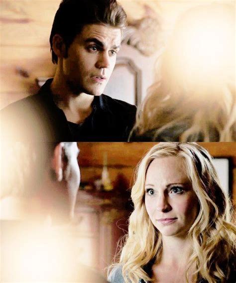 The Vampire Diaries Tvd Caroline Forbes And Stefan Salvatore Steroline