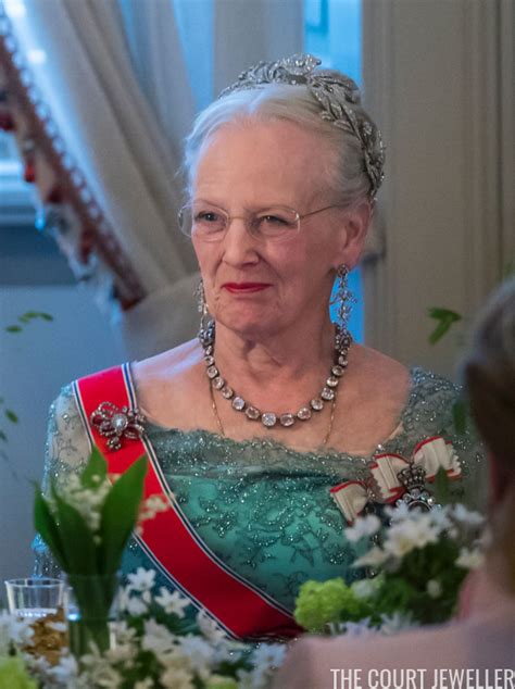 Queen Margrethe Ii Of Denmark Made A Splash In Major Diamonds At The