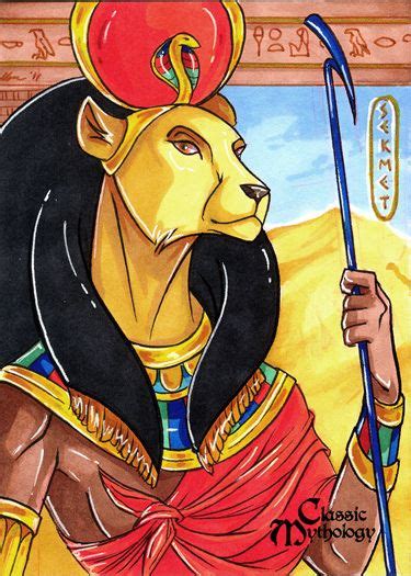 Classic Myth Sekhmet By Capnflynn On Deviantart Egyptian Deity