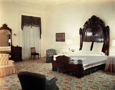 The White House Interiors President Lincolns Bedroom Upi Color