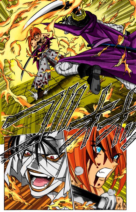 Kenshin Vs Shishio Scan Color By L3xxybaby On Deviantart