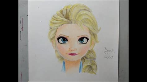 Drawing Elsa Frozen 2 Youtube