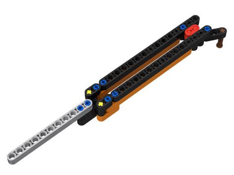 Lego Moc Lego Technic Trainer Butterfly Knifebalisong By