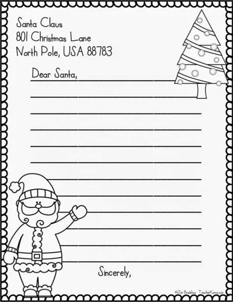 Write A Letter To Santa ~ From My Polar Express Mega Bundle Santa