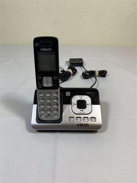 vtech cs6829 expandable cordless answering system caller id call waiting ebay