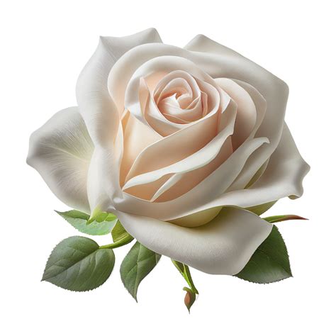 Rose Flower Png White Rose Flower Transparent Background Ai Generated