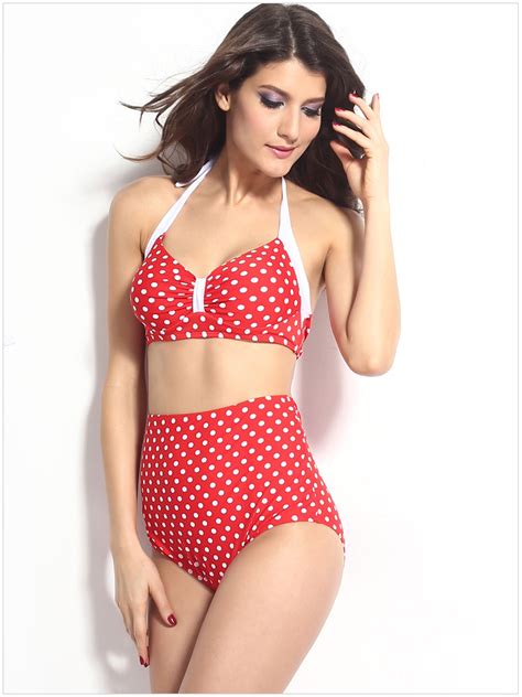Summer Women Vintage Sexy Push Up Printed Swimsuit Bikini Swimwear Swim Set On Luulla