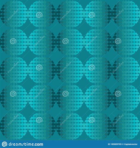 Circular Pin Pattern Background Vector Illustration Decorative Design