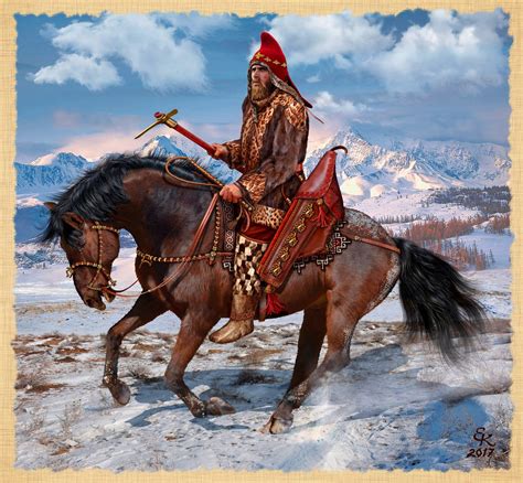 Раннескифский воин Vi век до нэ Алтай Казахстан Early Scythian Warrior Vi Century Bc