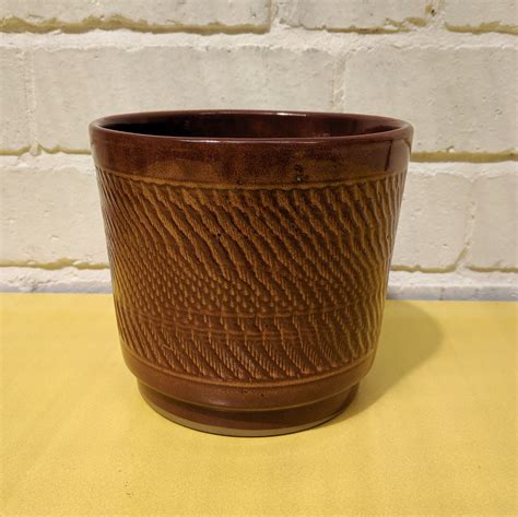 Vintage Plant Pot Pearsons Ceramic Indoor Planter Indoor Planters