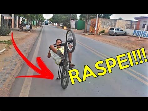 Raspei A Garupa Da Bike No Ch O Youtube