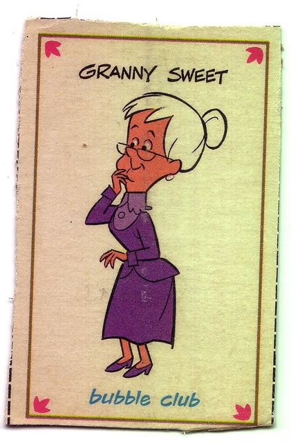 Hanna Barbera Bubble Bath Box Card Granny Sweet Granny S By