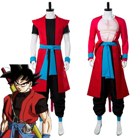 Son Goku Zeno Cosplay Disfraz Super Dragon Ball Heroes Universo Misión