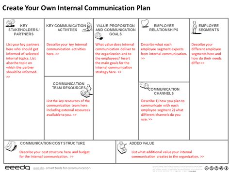 Free Tool To Create Your Internal Communication Plan Simple Business