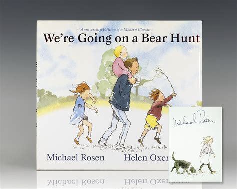 Were Going On A Bear Hunt Michael Rosen First Edition Signed