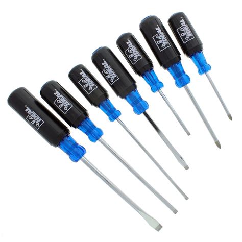 Ideal 7 Piece Phillips Slotted Set Screwdriver At