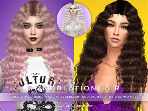 Cristina And Modulation And Exalted Hairs At Sonya Sims Sims 4 Updates