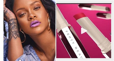 Rihanna Launches Fenty Beauty Lipstick 14 Matte Shades Drop On