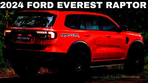 Perfect New 2024 Ford Everest Raptor Rendering Everything We Know So