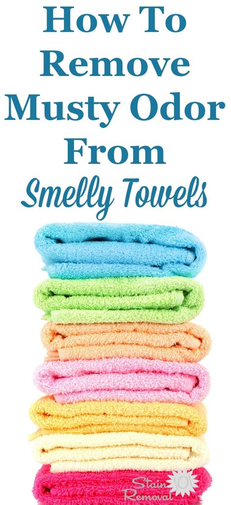 How To Remove Musty Odor From Smelly Towels