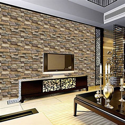 3d self adhesive wallpaper 17 7 x4 removable brick peel and stick wallpaper decorative vintage