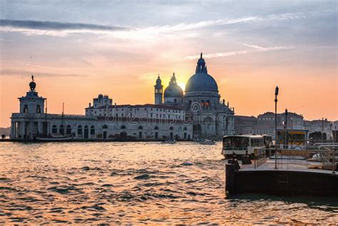 Sunset In Venice Stock Image Image Of Della Basilica 103275245