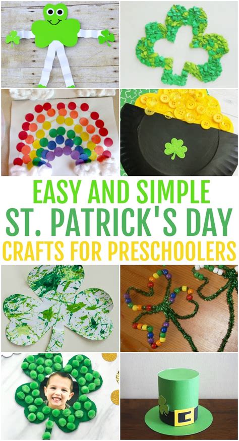 Easy St Patricks Day Crafts For Preschoolers Todays Creative Ideas