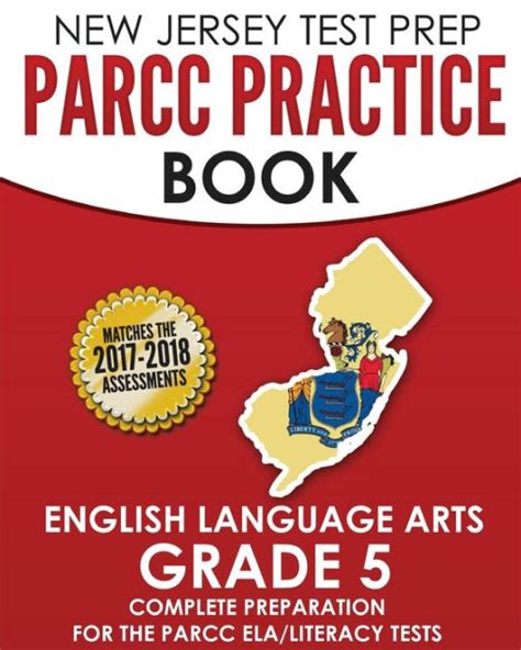 New Jersey Test Prep Parcc Practice Book English Language Arts Grade 5