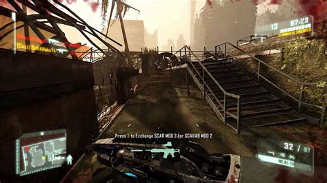 Crysis 3 Cell Vs Rebel Scar Gameplay Youtube
