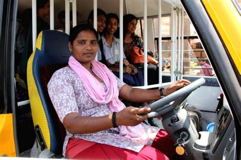 Lady Bus Driver