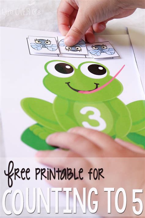 Free Printable For Counting To 5 Life Over Cs For This Reading Mama