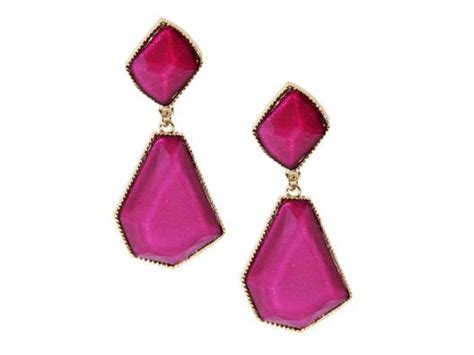 Rock Candy Earrings By Tj Designs Pink Drop Earrings Jewelry Women