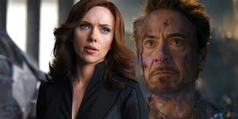 Black Widow Il Cameo Di Tony Stark Era Stato Incluso In Una Versione