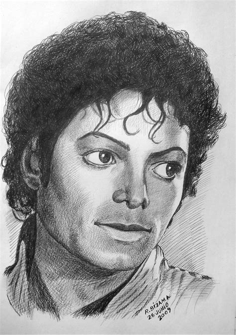 Michael Jackson Retrato Michael Jackson Dibujo Prince Michael Jackson